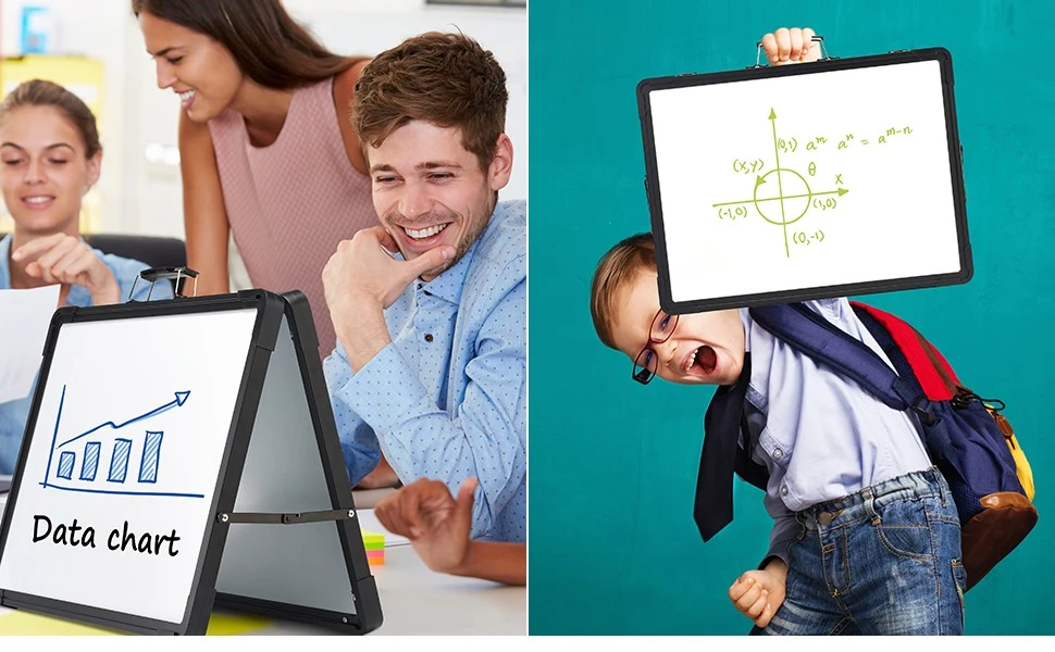 Portable Magnetic Board on Table Top with Holder Portable Magnetic Board on Table Top with Holder